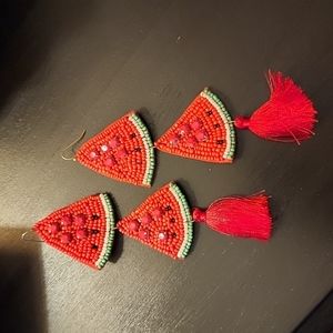 Watermelon Earrings